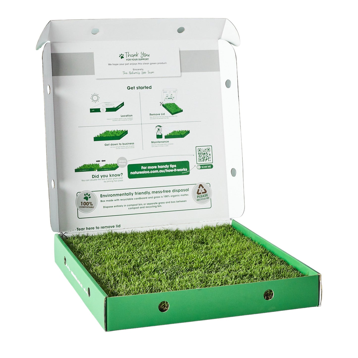 Real Grass Pet Pad